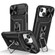iPhone 15 Camshield Robot TPU Hybrid PC Phone Case - Black