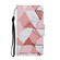 iPhone 15 3D Colored Drawing Flip Leather Phone Case - Marble