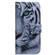 iPhone 15 Coloured Drawing Flip Leather Phone Case - Tiger