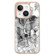 iPhone 15 Electroplating Marble Dual-side IMD Phone Case - Totem Elephant