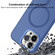 iPhone 15 MagSafe Frosted Translucent Mist Phone Case - Royal Blue