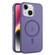 iPhone 15 MagSafe Frosted Translucent Mist Phone Case - Dark Purple