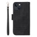 iPhone 15 BETOPNICE Dual-side Buckle Leather Phone Case - Black