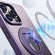 iPhone 15 Rotating Ring Magnetic Holder Phone Case - Purple