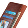iPhone 15 Nappa Texture Leather Case - Brown