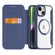 iPhone 15 DUX DUCIS Skin X Pro Series Magsafe PC + TPU Phone Leather Case - Blue