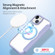 iPhone 15 DUX DUCIS Skin X Pro Series Magsafe PC + TPU Phone Leather Case - Purple
