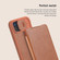 iPhone 15 NILLKIN QIN Series Pro Sliding Camera Cover Design Leather Phone Case - Black