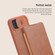 iPhone 15 NILLKIN QIN Series Pro Sliding Camera Cover Design Leather Phone Case - Red