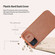 iPhone 15 NILLKIN QIN Series Pro Sliding Camera Cover Design Leather Phone Case - Red