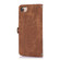 iPhone 8 / 7 / SE 2020 2022 Zipper Card Slot Buckle Wallet Leather Phone Case - Brown