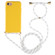 iPhone 8 / 7 TPU Anti-Fall Mobile Phone Case With Lanyard - Yellow