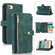 iPhone SE 2022 / 2020 / 7 / 8 Dream 9-Card Wallet Zipper Bag Leather Phone Case - Green