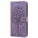 iPhone SE 2022 / 7 / 8 / SE 2020 Tree & Deer Pattern Pressed Printing Horizontal Flip Leather Phone Case - Purple