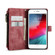 iPhone SE 2022 / SE 2020 / 8 / 7 / 6 CaseMe-C30 PU + TPU Multifunctional Horizontal Flip Leather Case with Holder & Card Slot & Wallet & Zipper Pocke - Red
