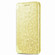 iPhone SE 2022 / SE 2020 / 8 / 7 Blooming Mandala Embossed Pattern Magnetic Horizontal Flip Leather Case with Holder & Card Slots & Wallet - Yellow