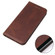 iPhone SE 2022 / SE 2020 / 8 / 7 Calf Texture Magnetic Horizontal Flip Leather Case with Holder & Card Slots & Wallet - Brown