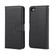 iPhone SE 2022 / SE 2020 / 8 / 7 Cross Texture Detachable Leather Phone Case - Black