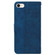 iPhone SE 2022 / SE 2020 / 8 / 7 Geometric Embossed Leather Phone Case - Blue