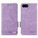 iPhone SE 2022 / SE 2020 / 8 / 7 Magnetic Clasp Leather Phone Case - Purple