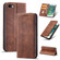 iPhone SE 2022 / SE 2020 / 8 / 7 Magnetic Dual-fold Leather Case - Coffee