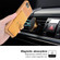 iPhone SE 2022 / SE 2020 / 8 / 7 Magnetic Wallet Card Bag Leather Case - Brown