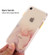 iPhone SE 2022 / SE 2020 / 8 / 7 Marble Pattern Glittery Powder Shockproof TPU Case with Detachable Buttons - Red