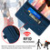 iPhone SE 2022 / SE 2020 / 8 / 7 Stitching Magnetic RFID Leather Case - Royal Blue