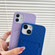 iPhone SE 2022 / SE 2020 / 8 / 7 Weave Texture Card Slot Skin Feel Phone Case - Dark Blue