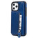 iPhone 12 Pro Max Solid Color Double Buckle Zipper Shockproof Protective Case - Blue