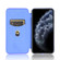 iPhone 12 Pro Max Carbon Fiber Texture Horizontal Flip TPU + PC + PU Leather Case with Card Slot - Blue