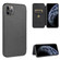 iPhone 12 Pro Max Carbon Fiber Texture Horizontal Flip TPU + PC + PU Leather Case with Card Slot - Black