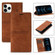 iPhone 12 Pro Max Dream Magnetic Suction Business Horizontal Flip PU Leather Case with Holder & Card Slot & Wallet - Brown