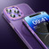 iPhone 12 Pro Max Magsafe Magnetic Crystal Frosted Series Phone Case - Translucent Purple