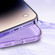 iPhone 12 Pro Max Magsafe Magnetic Crystal Frosted Series Phone Case - Translucent Purple