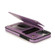 iPhone 12 Pro Max Double Buckle Mandala Pattern PU+TPU Protective Case with Card Slots & Holder & Photo Frame - Purple