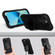 iPhone 12 Pro Max Shield PC Hybrid Silicone Phone Case - Black