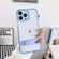 iPhone 12 Pro Max High Transparent Holder Phone Case - Blue