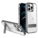 iPhone 12 Pro Max High Transparent Holder Phone Case - Black