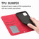 iPhone 12 Pro Max Retro Skin Feel Business Magnetic Horizontal Flip Leather Case with Holder & Card Slots & Wallet & Photo Frame - Red