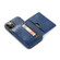 iPhone 12 Pro Max Shockproof PU + TPU Protective Case with Card Slots & Holder - Blue
