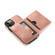 iPhone 12 Pro Max Shockproof PU + TPU Protective Case with Card Slots & Holder - Rose Gold