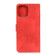 iPhone 12 Pro Max Antelope Texture Magnetic Buckle Horizontal Flip PU Leather Case with Card Slots & Wallet & Holder - Red