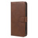 iPhone 12 Pro Max 2 in 1 Solid Color Detachable PU Leather Case with Card Slots & Magnetic Holder & Photo Frame & Wallet & Strap - Brown