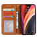 iPhone 12 Pro Max Knead Skin Texture Horizontal Flip Leather Case with Photo Frame & Holder & Card Slots & Wallet - Brown