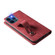 iPhone 12 Pro Max Wristband Magnetic Leather Phone Case - Red