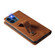 iPhone 12 Pro Max Wristband Magnetic Leather Phone Case - Brown