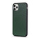 iPhone 12 Pro Max Litchi Texture Genuine Leather Folding Protective Case - Green