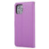 iPhone 12 Pro Max Cross Texture Detachable Leather Phone Case - Purple