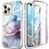 iPhone 12 Pro Max 360 Full Body Painted Phone Case - Marble L11